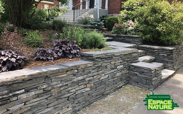 conception mur de pierre